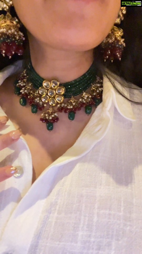 Pankhuri Awasthy Rode Instagram - Jewellery has always been a powerful symbol of love and connection, and this ABHINAYA choker is no exception. This choker is a timeless classic that will never go out of style. From the high-quality materials to the impeccable craftsmanship, every aspect of this piece is a true testament to the beauty and elegance of Indian jewellery. #houseofaekaya #necklaces #jewellerydesign