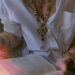Pankhuri Awasthy Rode Instagram - Introducing MIRARI from the House of Aekaya - a long, elegant necklace, also comes with a double layer option, that’s sure to turn heads. The necklace features stunning mirror beads that catch the light beautifully, adding a touch of glamour to any outfit. The necklace also boasts a sizable pendant that makes a bold statement. Whether you're dressing up for a special occasion, Mirari is the perfect accessory to take your style to the next level. #houseofaekaya #jewellery #necklace #oneofakind #pearls #accessories