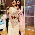 Parul Chauhan Instagram – Gratitude for the present moment and the fullness of life now is the true prosperity.”
❤️🤗❤️🤗❤️🤗❤️🤗❤️🤗❤️🤗
It was absolutely an honour to share the screen with an amazing soul @alpanabuch
❤️❤️❤️❤️❤️❤️❤️❤️
Thank u baby ❤️❤️❤️❤️❤️ @avanisoni18 
#workmode #staytuned #brandshoot #tvc #comingsoon #gratitude #blessed #grateful #omsairam #mumbai #television Samvaad Studio