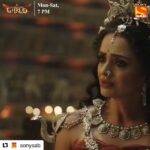 Parul Chauhan Instagram - Vinta ke putra adhik shaktishaali honge iss bhay se Kadru ne chali apni behen ke khilaaf chaal. Dekhiye #DharmYoddhaGarud, Mon-Sat, shaam 7 baje sirf Sony SAB par. #GarudOnSonySAB @toral_rasputra @faisalkhan30 @iankitraaj @angadhasija @dir_mukesh @sonysab @monarajahuja @margi___trivedi @contiloepictures