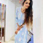 Parul Chauhan Instagram - Life isn’t perfect, but your Kurti can be.❤️❤️❤️❤️❤️ Wearing @chikankariaura Thank u so much this beautiful kurti n pant 😍😍😍😍