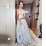 Parul Chauhan Instagram - "Hold on I'm having a sequin moment" Thnk u so much @zeel_agarwal @maatriz_studio for this beautiful dress n jewellery 😘😘❤️❤️❤️❤️love u so much😘