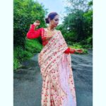Parul Chauhan Instagram - Dear western outfits, Try all you want but only I bring out her true beauty and elegance. Yours sincerely, Saree 😘😘😘😘 Thank you @p_s_fashion_club For this beautiful saree guys plz follow her page n get more amazing stuff ❤️❤️❤️❤️