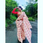 Parul Chauhan Instagram - Dear western outfits, Try all you want but only I bring out her true beauty and elegance. Yours sincerely, Saree 😘😘😘😘 Thank you @p_s_fashion_club For this beautiful saree guys plz follow her page n get more amazing stuff ❤️❤️❤️❤️