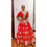Parul Chauhan Instagram - I wore this Banarasi lehenga for my event from MAATRIZ ATELIER’s “BANARASIYA” collection.... Wardrobe- @maatriz_studio 📸📸@maneeshaojha Thnk u soo much @zeel_agarwal love u baby ❤️❤️❤️❤️❤️❤️❤️❤️❤️❤️