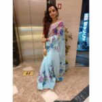 Parul Chauhan Instagram - Hii Shallu.. the brand is motisa @motisaofficial happiness which is priceless same as you have given to me I appreciate from bottom of my heart for this beautiful hand painted saree in which I am looking very Pretty n beautiful N thnk u sooo much @rutbaa_13 For this beautiful jhumkaa amazing collection u HV darling Lots of love Parul Chauhan ❤️❤️❤️❤️❤️❤️❤️❤️❤️