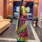 Parul Chauhan Instagram - Saree means simplicity and sophistication ❤️❤️❤️❤️❤️❤️ 📸 @avanisoni18 #sareelove #saree #sareelovers #sareesofinstagram #sareefashion #sarees #sareedraping #fashion ...