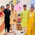 Parul Chauhan Instagram - Ganpati Bappa Morya ❤️❤️❤️❤️❤️dil se shukriya Ap sabhi ka ki Ap mere gannu k darshan k liye aaye ❤️❤️❤️❤️❤️❤️ Ganpati Bappa Morya agle Baras tu jaldi aa❤️❤️❤️❤️❤️❤️ Wearing @eshabakshi13 ❤️❤️❤️