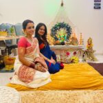 Parul Chauhan Instagram - Ganpati Bappa Morya ❤️❤️❤️❤️❤️dil se shukriya Ap sabhi ka ki Ap mere gannu k darshan k liye aaye ❤️❤️❤️❤️❤️❤️ Ganpati Bappa Morya agle Baras tu jaldi aa❤️❤️❤️❤️❤️❤️ Wearing @eshabakshi13 ❤️❤️❤️