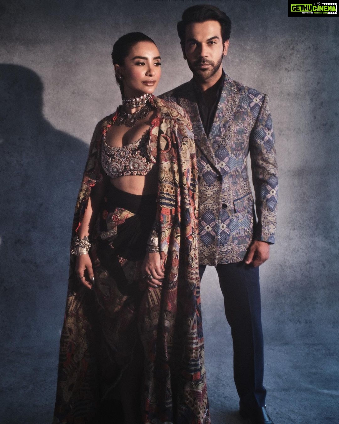 Patralekha Instagram - At the grand launch of @nmacc.india. We were elated to see the glorious cultural center. Thank you #NitaAmbani ma’am & @_iiishmagish for always supporting and contributing to the arts and artist of our country. Heartiest Congratulations ❤️ Raj’s Outfit @anamikakhanna.in Shoes @louboutinworld Styled by @rahulvijay1988 Make up: @nitin.ntd Hair: @rohanmohan333 Assisted by @maitriidesaii @sabrinawhite98 @nirikshapoojary_ Photographer @mehishah