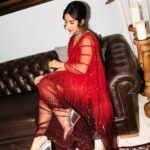 Patralekha Instagram - Crimson.. Outfit: @rohitgandhirahulkhanna Jewellery: @azotiique Shoes : @aminamuaddiofficial Stylist: @dhruvadityadave Hair: @arbazshaikh6210 📸: @leroifoto