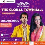 Patralekha Instagram - #Repost @barkha.dutt with @make_repost ・・・ While we speak a lot about equality at work we don’t focus as much on equality at home. Nothing liberates women as much as being encouraged instead of pressured. Two of our best, most talented actors also won our hearts with a reciprocal Sindoor gesture at their wedding, a symbol of so much, a symbol of ‘An Equal Music’. So delighted to welcome @rajkummar_rao @patralekhaa to @wethewomenasia Global Townhall to speak of their lives and what a truly modern progressive relationship looks like. Streaming at all our platforms @themojostory