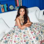 Patralekha Instagram - Happy Sunday💙 Outfit: @varunbahlcouture Jewellery: @neetysinghjewellery Stylist :@dhruvadityadave Hair: @arbazshaikh6210 Photos: @leroifoto