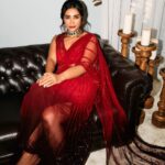 Patralekha Instagram - Crimson.. Outfit: @rohitgandhirahulkhanna Jewellery: @azotiique Shoes : @aminamuaddiofficial Stylist: @dhruvadityadave Hair: @arbazshaikh6210 📸: @leroifoto