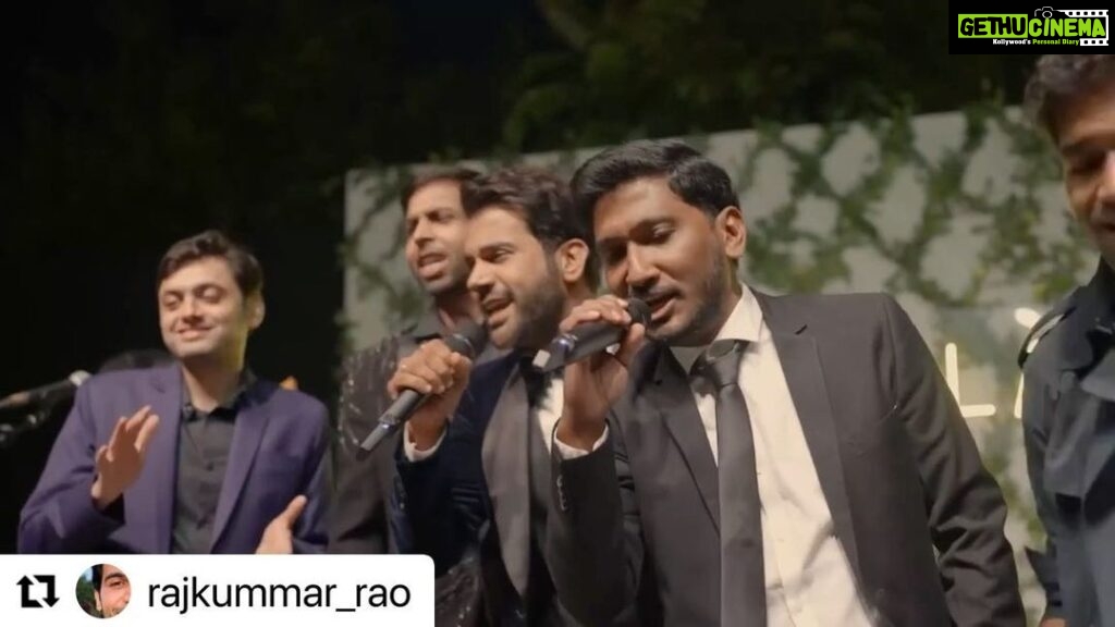 Patralekha Instagram - #Repost @rajkummar_rao with @make_repost ・・・ @patralekhaa हमारी शादी की ये सुहानी शाम। ❤ Sing for the people you love. कहते हैं गाना आए या ना आए गाना चाहिए specially जब वो एक impromptu singing session बन जाए। Thank you @tusharjoshiii you super talented boy, for letting us sing one of our favourite hindi songs. With the most wonderful @anishjohn83 @vinraw @nowitsabhi. 🎥 @theweddingfilmer