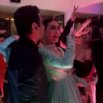 Pavitra Punia Instagram - Blast from the recent past .. @tanujvirwani Diwali bash 🎊 I am wearing @mmitaaism . What an outfit 💋 thank you soooooo much dear aunty. P.S - Send me 2 more Pieces aunty. 😝 It was a customised design that I asked aunty to make for me 😍 my festival choice from @mmitaaism Helaaaaaaaa @heli_daruwala thank you gorgeous 😘🌸🫶🏻 💙 @eijazkhan is wearing @manyavar #pavvitrapunia #eijazkhan #pavitrapunia Song in the background was #chunarichunari 💋