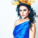 Pavitra Punia Instagram - 🪝 👸 #pavitraapuniya #fashion #style #glam #blue