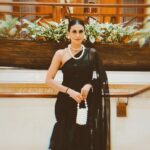 Pavitra Punia Instagram - Once upon a time , there was a celebration and I was wearing black 🕷🕸 #pavvitrapunia
