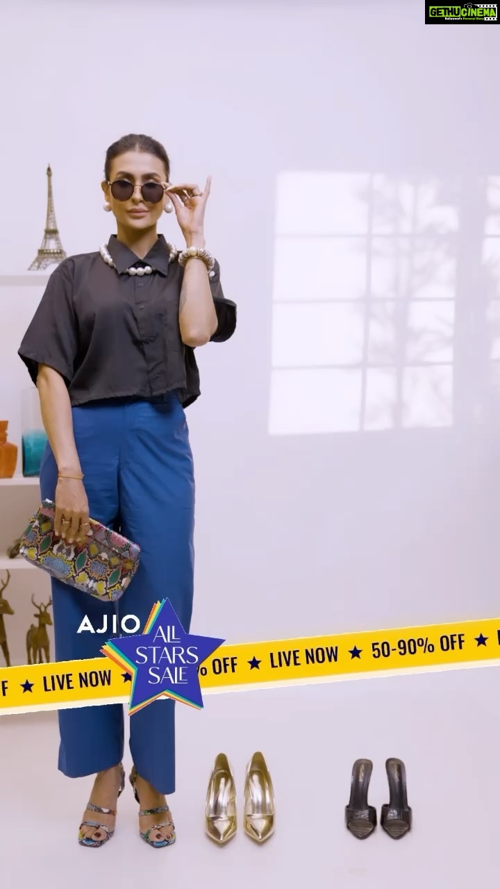 Pavitra Punia Instagram - AJIO ALL STARS SALE, LIVE NOW! ❤️ Stepping into these amazing looks I grabbed from the Ajio All Stars Sale at 50-90% off only on @ajiolife. The loot from 5000+ brands & 1.2 million+ styles is now on. Download the AJIO app, sign up to get ₹500 off & SHOP NOW! #AjioAllStarsSale #BiggestFashionHeist #AjioLove #HouseOfBrands #AD