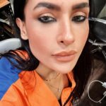 Pavitra Punia Instagram - Make up always on point… everyday is a fashion show for me and I make it like a stylised runway… #bangkokthailand #pavvitrapunia #travel #fashion #style and my supermodel vibe 🧡🫶🏻🧿