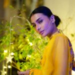 Pavitra Punia Instagram - घूमर 🌼🌿 🌻 Few more from diwali collection 🌸 Wearing @ghoomarjaipur_ PR @connectedforfashion Jewels @maejewellery #pavvitrapunia