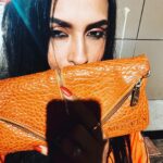 Pavitra Punia Instagram - Lovely and peachy so imma growing glowing 🧡🦊🦀🍁🍀💥 = Pavvitra punia 🧿 #pavvitrapunia #eijazkhan captured 📸me