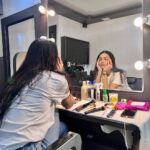 Pavitra Punia Instagram - Vanity diaries . Two days of non stop shoot. 48 hours + different projects + need for sleep + concentration alert + style not to be compromised = #pavvitrapunia 🌸 🧿 🌿