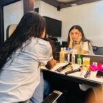 Pavitra Punia Instagram - Vanity diaries . Two days of non stop shoot. 48 hours + different projects + need for sleep + concentration alert + style not to be compromised = #pavvitrapunia 🌸 🧿 🌿