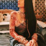 Pavitra Punia Instagram - Greyly color essence in me 🕸 Designed myself again 🧿 #pavvitrapunia