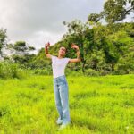 Pavitra Punia Instagram - The earth has music for those who listens.🌿 P.S - missing a cup of coffee ☕️ #pavvitrapunia #wandrer #earthling #fashion #style #candid #moments Film City