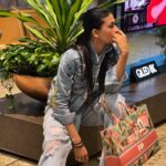 Pavitra Punia Instagram - Embarking indoor … I meant Indore” 😁🛬 👜 @cupidgoeswest Coordinated by @triptigoy #pavvitrapunia #fashion #wanderer #instyle #glam #world #travel Terminal 2 Chatrapati Shivaji Terminal Mumbai