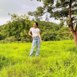 Pavitra Punia Instagram - The earth has music for those who listens.🌿 P.S - missing a cup of coffee ☕️ #pavvitrapunia #wandrer #earthling #fashion #style #candid #moments Film City