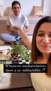 Pavitra Punia Instagram - Salman Khan is her motivation 😹 #shefalibagga #pavitrapunia #salmankhan #funnyreels #relatable #funny #comedy