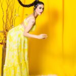Pavitra Punia Instagram – 🐣 tweetie me 

#pavvitrapunia #pavitrapunia #yellow #fashion #style #glam #actress
