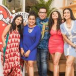 Pavitra Punia Instagram - A fantastic evening with fantastic people in flip flops 🩴 P.S - my first party in flip flops ever. (I think i was born in heels 👠 chappals are difficult for me 🫠) Thank you @romibites x @smokehousedeli for having me over. @sharmag gate crashed the party 🎈 I got to know through Romi 😄 but it’s always fun to be around you sharmaG 💞 you both are love 💕 #pavitraapuniya #partyinflipflops #chappals