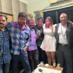 Payal Ghosh Instagram - Fire of love RED … partying with the group….. HAPPY HOLI ❤️❤️