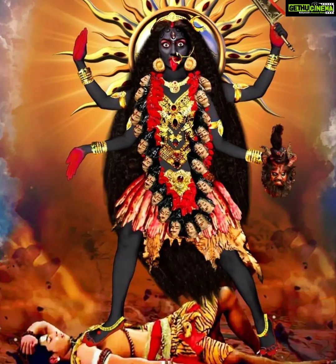 Payal Ghosh Instagram - JAI Maa Kali kolkatte wali . .#hindusism #shaktikiatadhanna #learn actualHinduism frombengali #maakalikolkattawali