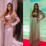 Payal Ghosh Instagram - It was such a fun night at the @mamaearth.in and @feminaindia present Beautiful Indians 2022 last night. Had a gala time meeting some old friends and having a blast...Outfit @thehouseoftiara Jewellery @aquamarine_jewellery Styled by @akankshakawediastyle MUH- @rajendrapardesi_ @sardarjyoti #feminaindia #redcarpet #love 🖤🤍 The St. Regis Mumbai