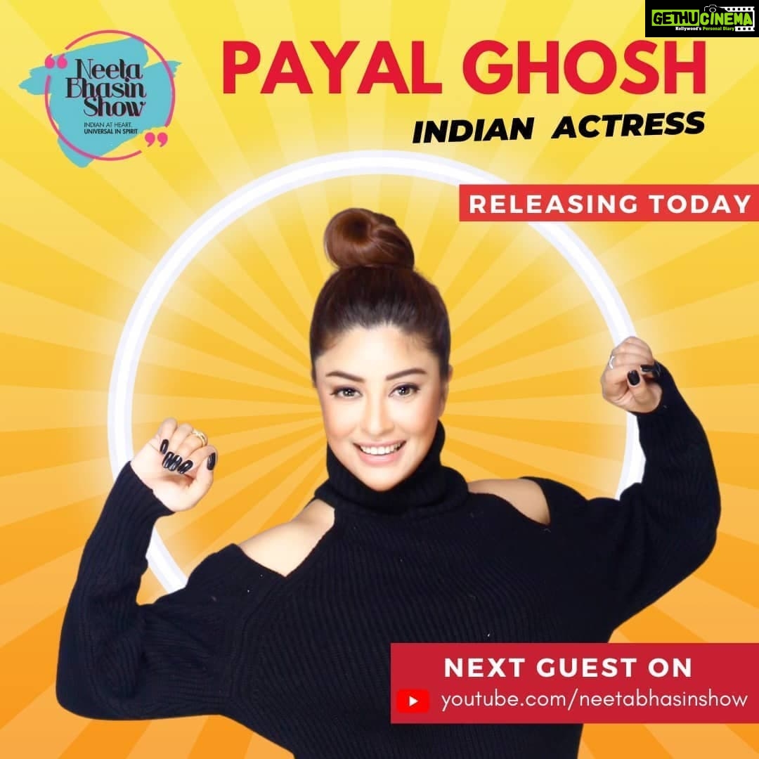 Payal Ghosh Instagram - Video releasing at 4pm ist today! Who else is excited??? . . . . #bollywood #payalghosh #controversy Reposted from @neeta_bhasin_show