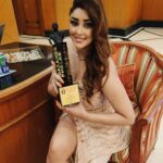 Payal Ghosh Instagram - Glad to receive Dadasaheb Phalke award #dadasahebphalkeawards 🖤🖤
