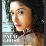 Payal Ghosh Instagram - Glad 🖤 @spotlessfashionmagazine #love