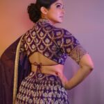 Pooja Sawant Instagram - 💜✨ 💜 Outfit by @label.surabhimathur Styled by @shalmalee_t Make up @vrushti_harkare Shot by @sarrikaaaaaa