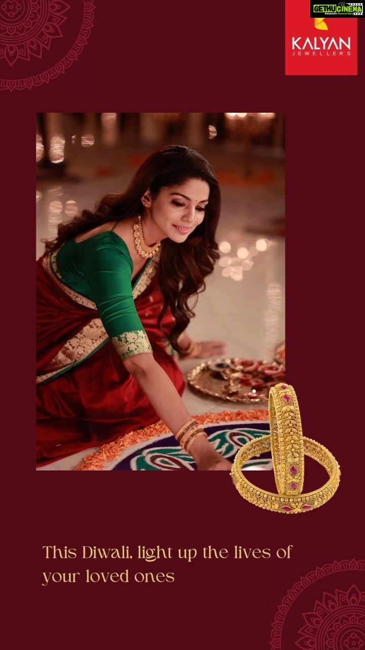 Pooja Sawant Instagram - This Diwali, light up the lives of your loved ones with a touch of sparkle and preciousness from Kalyan Jewellers. #KalyanJewellers #CelebratingEveryIndian #Diwali #Deepavali #KalyanDiwali