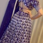 Pooja Sawant Instagram - Colour of Royalty 💜 ✨ Outfit from @label.surabhimathur Styled by @shalmalee_t