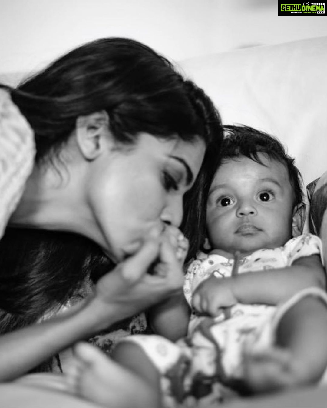 Pooja Sawant Instagram - Happy birthday my sweet lil munchkin ♥️ Pooja mavshi loves you more than anyone 😈 Mr. Vyom mahajani 🧿 @mahajani.gashmeer @gauuurrriii