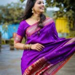 Pooja Sawant Instagram - My wonderland of colours 💜 #colourful Makeup by @vrushti_harkare Shot by @romo_clicks
