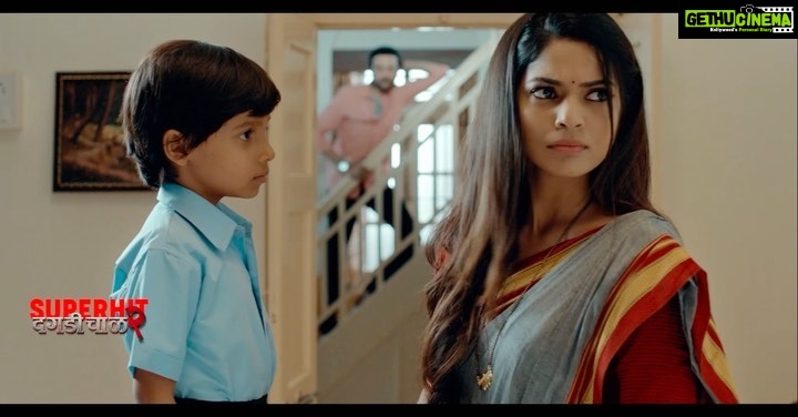 Pooja Sawant Instagram - सुर्या आणि कलरफुलच्या ‘बटरफ्लाय’ ला भेटलात का ? दगडी चाळ २ Running successfully in theatres ✨ Book your tickets now
