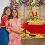 Pooja Sawant Instagram - Home filled with love and blessings 🙏🏻💫