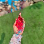 Pooja Sawant Instagram - Celebrated rang panchami 2023 at @abhishekjawkar @prarthana.behere ‘s farm ♥️ million thanks for being the best host ..