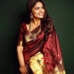 Pooja Sawant Instagram - ✨ Saree by @saipaithani09 Jewellery @kalyanjewellers_official Shot by @shruu_t Make up by @vrushti_harkare